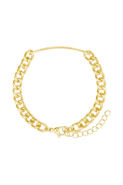Heideman Armkette Männer Roman goldfarben casual