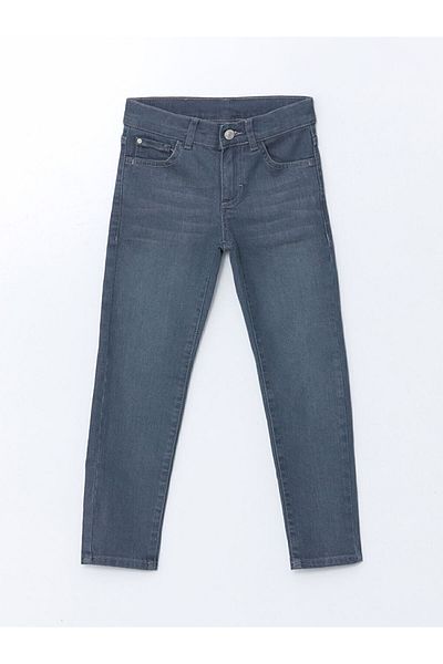LC Waikiki Lcw Kids Boy's Jeans Trousers with Adjustable Elastic Waist