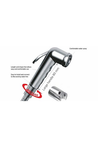 IDROSPANIA Shattaf Anti Twist Flex Nut Steel Pipe 70061 MS