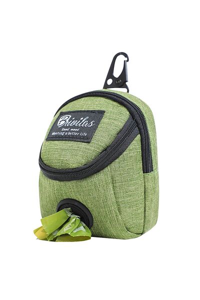 Choice Green Pet Dog treat pouch Portable Multifunction Dog training bag Outdoor Travel Dog Poop Bag Dispen