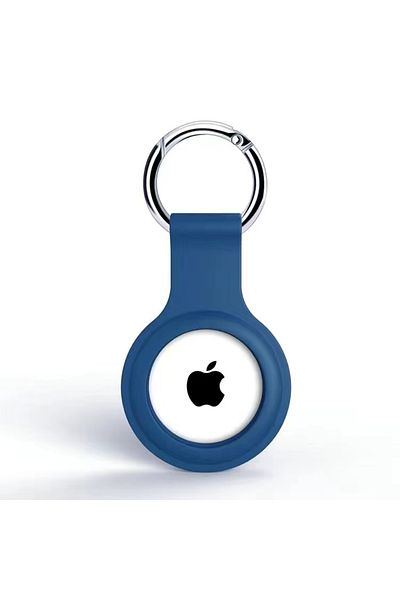 Choice blue Cover for Apple Airtags Case Liquid Silicone Protective Shell tracker Accessories Anti-scratch
