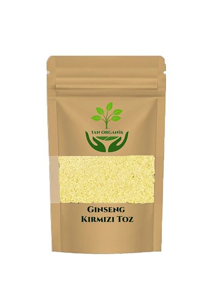 bitki diyarı Tan Organic Ginseng Red Powder 100Gr