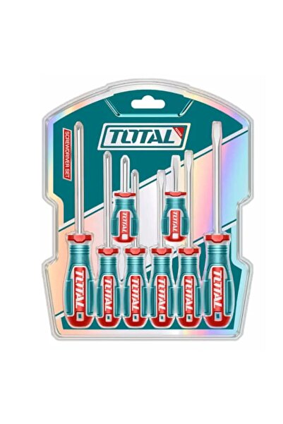 TOTAL 8 Pcs screwdriver set TKSDS0826