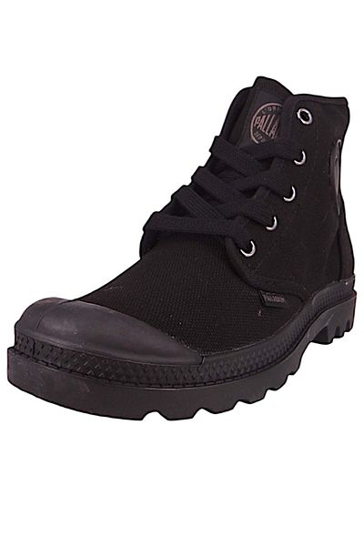 Palladium Damen High Sneaker Pampa HI Top 92352-060-M Schwarz  Black/Black Baumwolle