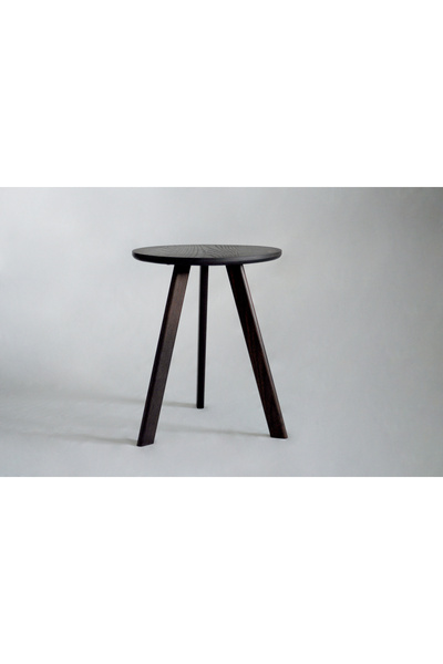 GÜLEÇ Doğal Masif Yan Sehpa (Ø:38CM H:47CM)