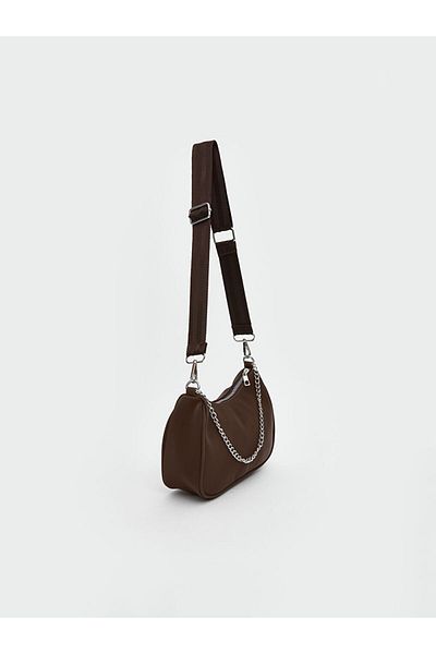 LC Waikiki Lcw Accessories Brown Detachable Strap Women's Shoulder Bag