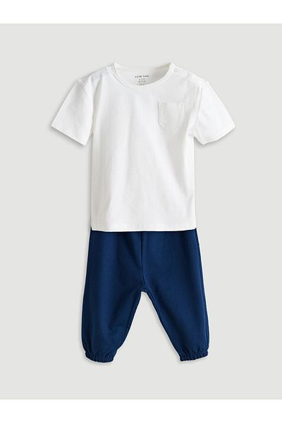 LC Waikiki Baby Boy T-Shirt and Sweatpants Bottom 2 Pcs