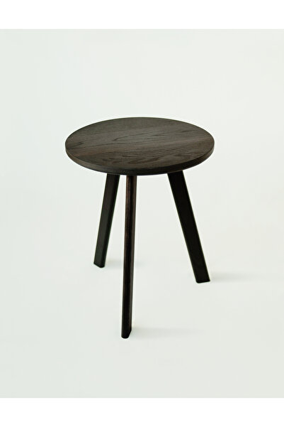 GÜLEÇ Doğal Masif Yan Sehpa (Ø:35CM H:42CM)