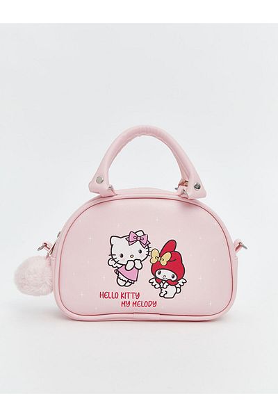 LC Waikiki Lcw Accessories Pink Helo Kitty Printed Girl's Shoulder Bag