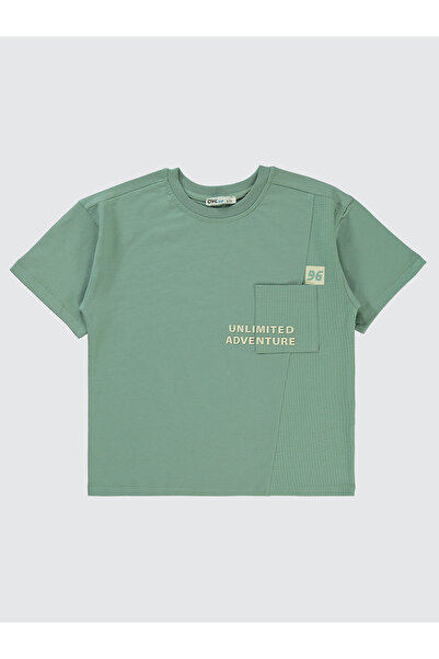 Civil Boys 10-13 Years Boy's Khaki Soft T-Shirt