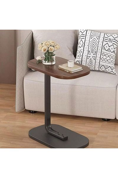 Brown side table, dimensions as shown in the pictures