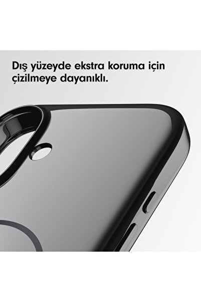Kipgsm Samsung Galaxy S24 FE Kamera Korumalı Magsafe Sarj Destekli Mikrofiber Çizilmez Kapak