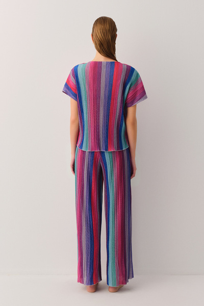 SUWEN Beachy Patterned Beach Shirt