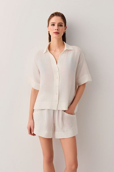 SUWEN Ola Beach Shirt