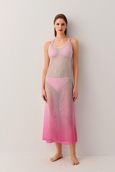 SUWEN Magnolia Plaj Elbisesi