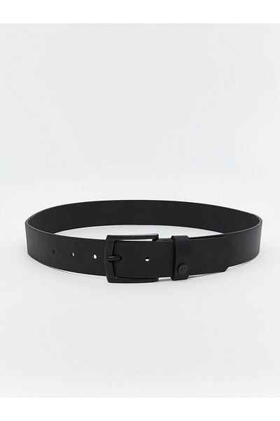 LC Waikiki Black Leather Look Boy's Belt