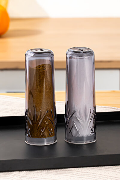 Perotti 16534 Melody 2'li Akrilik Tuzluk Biberlik Karabiberlik 11 Cm