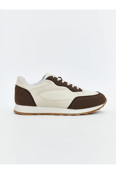 LC Waikiki Lcw Steps Beige Lace-Up Women's Sneakers