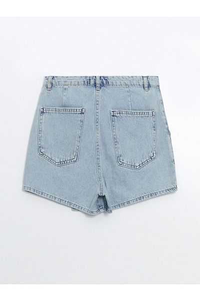 LC Waikiki Fusta XSIDE Blue Slim Fit Mini Jean Short
