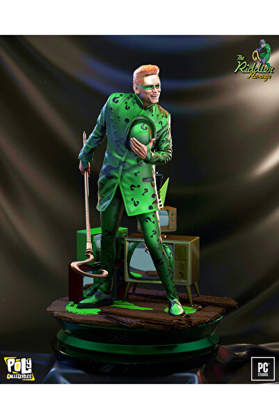 Batman Riddler - Jim  Carrey Batman Forever Collectibles Figure