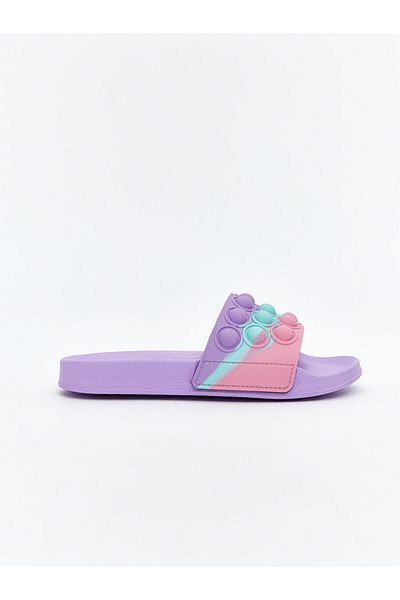 LC Waikiki Παντόφλες LCW STEPS Lilac Single Strap Pop It