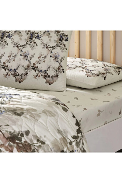 Taç TAÇ RANFORCE ДВОМІСНИЙ КОМПЛЕКТ ПОВСТАНИХ КОВДР MARIAH КРЕМ