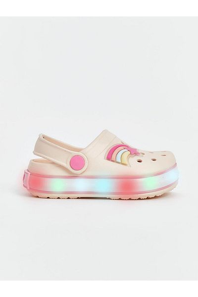LC Waikiki New Season Printed Baby Girl Beach Sandals - S5Jd98Z1