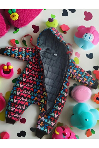 Ervo Reklam Kışlık Kalın Içi Elyaflı Astronot Tulum 1 Yaş