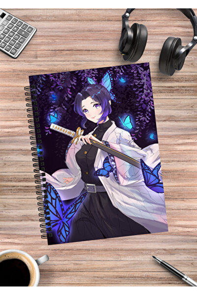 mertfigur Caiet cu spirală Demon Slayer Anime A5 (50 coli)