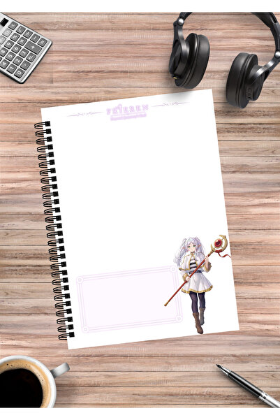 mertfigur Frieren Beyond Journey's End Himmel Fern Stark Anime Spiral Notebook A5 (50 Sheets)