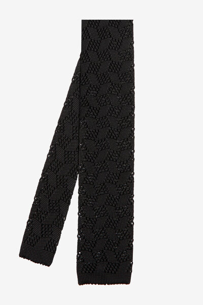 W Collection Mikrofiber Desenli Kravat