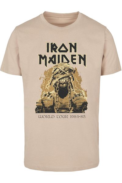 Merchcode Powerslave - Mummy World Tour 1984-85 T-shirt