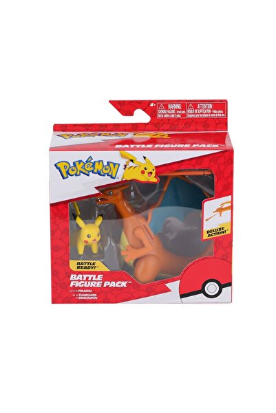 NECO TOYS مجموعة شخصيات وشخصيات بوكيمون باتل من POK PKW3459 مكونة من قطعتين