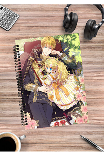 mertfigur Cine m-a făcut o prințesă Manhwa Anime Caiet cu spirală A5 (50 coli)