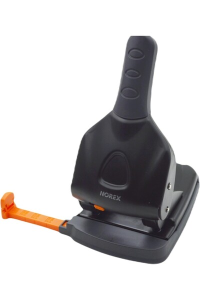 NOREX ثقب معدني بسعة 65 ورقة لون أسود UH105-190