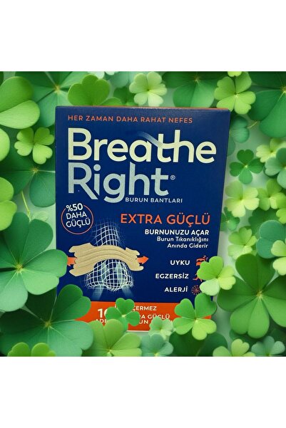 Breath Breathe Right Extra Güçlü Burun Bandı