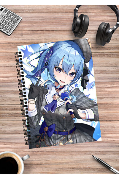 mertfigur Caiet spiralat Hololive Vtuber Anime A5 (50 coli)