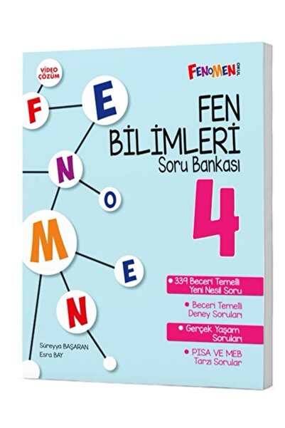 fenomen okul FENOMEN 4 FEN BİLİMLERİ SORU BANKASI