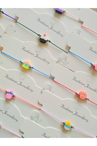 Nas Aksesuar karne hediyesi mezuniyet okul öncesi öğrenciye şeker bileklik çeşitleri karışık renk 10 adet