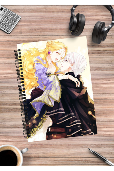 mertfigur Cum să obțin soțul meu pe partea mea Manhwa Anime Caiet spiralat A5...