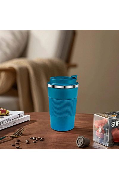 British Chef 510ML Stainless Steel Insulated Coffee Cup – Leakproof, Thermal, Ideal for Hot & Cold Beverages