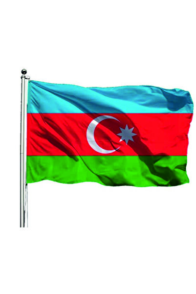 ARSLAN BAYRAK REKLAM PROMOSYON 70X105CM AZERBEYCAN BAYRAĞI