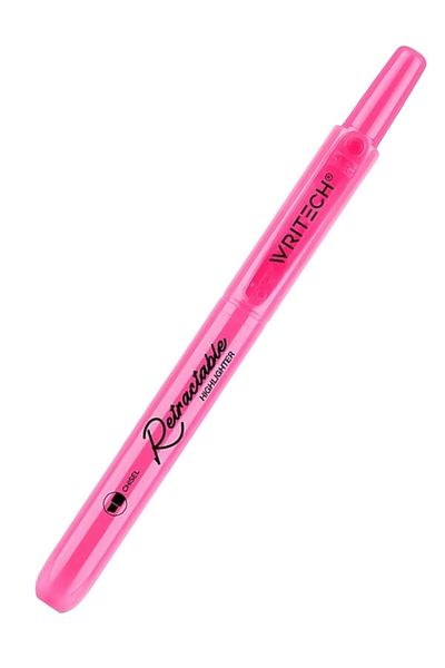 Writech Neon Pink Press-On Highlighter W-805S