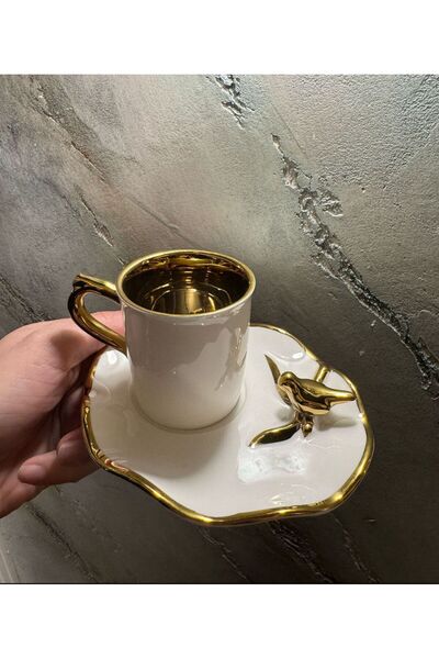 ACAR -HXF-05099 - Ornitto Kahve Fincan Takım2 'Li