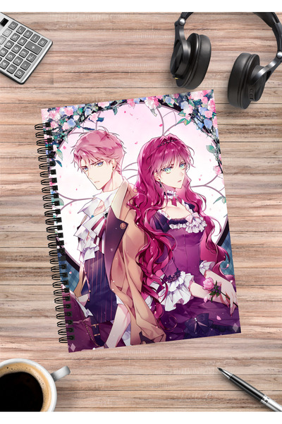 mertfigur Злодеите са обречени да умрат Манхва Аниме Spiralli Defter A5 (50Ya...