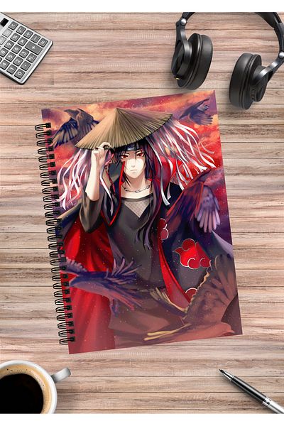mertfigur Naruto Anime Spiral Notebook A5 (50Pages)