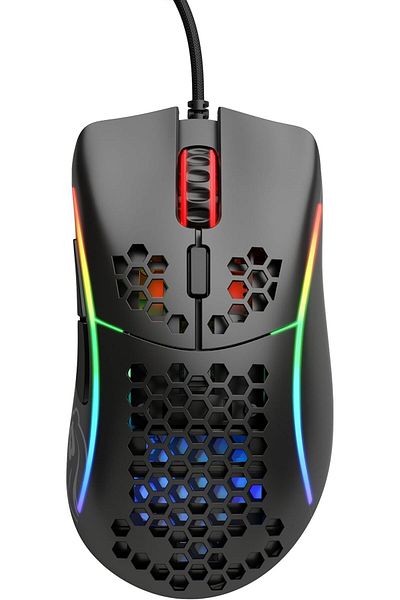 Glorious ماوس سلكي طراز D، 61 جرام، RGB، أسود