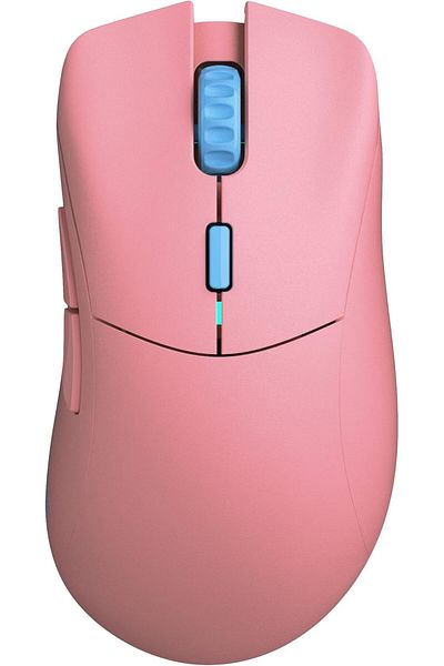 Glorious Model D Forge Wireless Mouse, 58g, 19K DPI, Pink