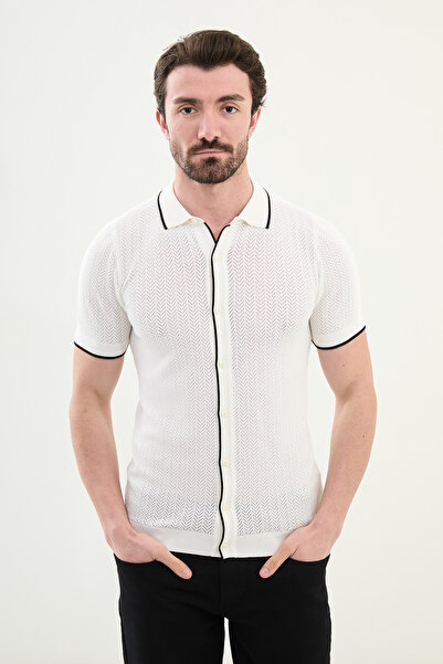 Mcr ТРИКО ПОЛО З ПЕРЕДНІМИ ГУДЗОЧКАМИ