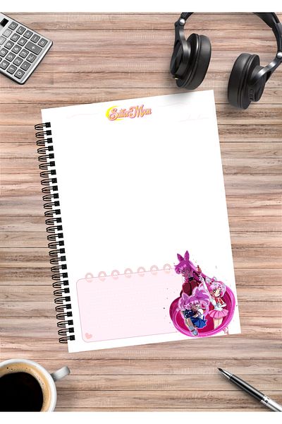 mertfigur Sailor Moon Anime Spiral Notebook A5 (50 Sheets)